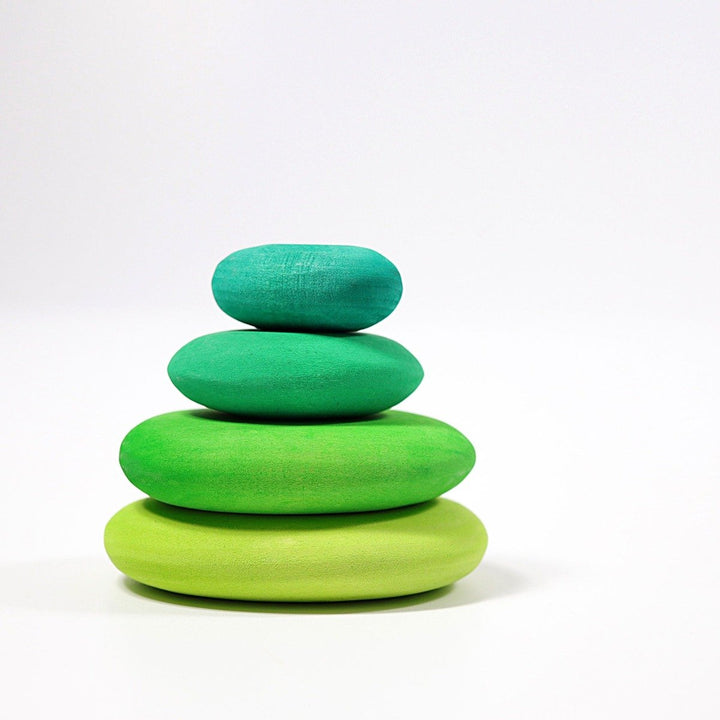 10058 Grimms Building Set Moss Pebbles 4 pieces