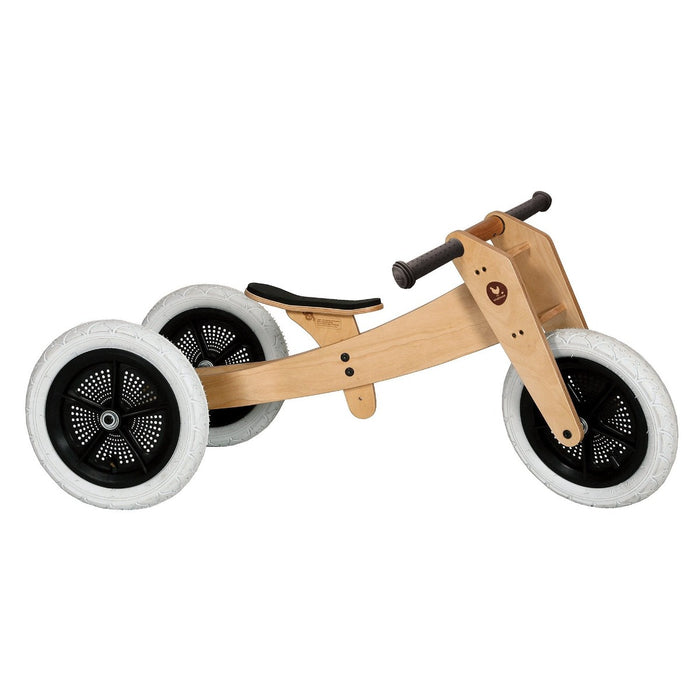 WD-1010 Wishbone No Pedal Practice Wooden Bike Original 3in1 Natural 