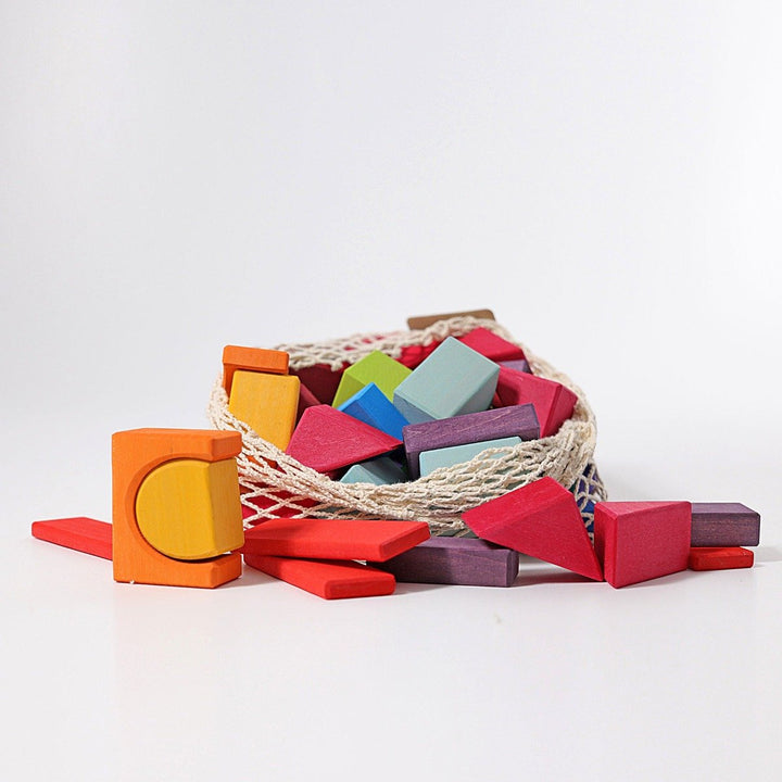 10120 Grimms Colored Geo-Blocks 60 pieces