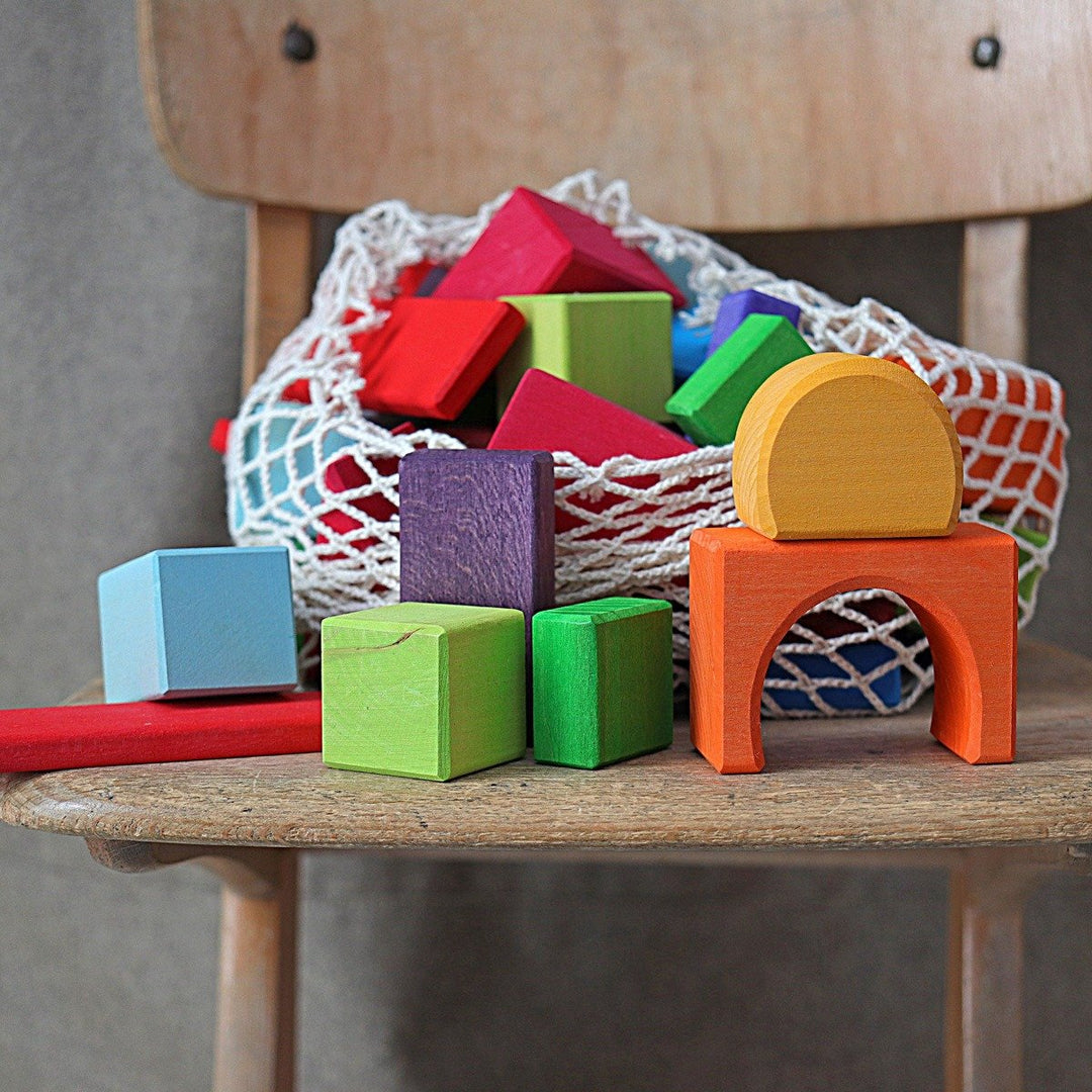 10120 Grimms Colored Geo-Blocks 60 pieces