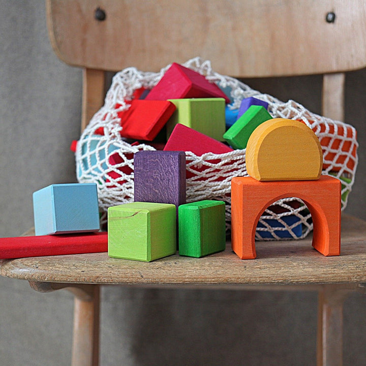 10120 Grimms Colored Geo-Blocks 60 pieces