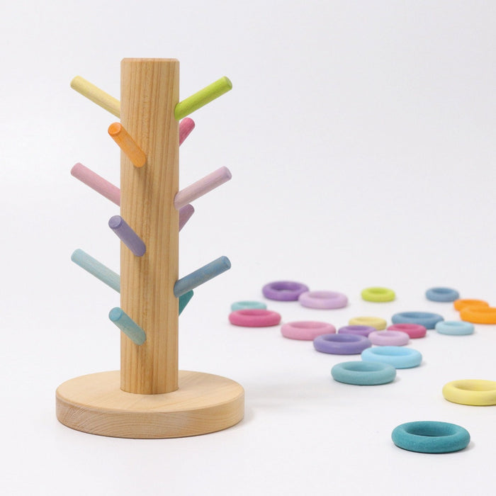 10161 Grimm's Sorting Helper Building Rings Pastel