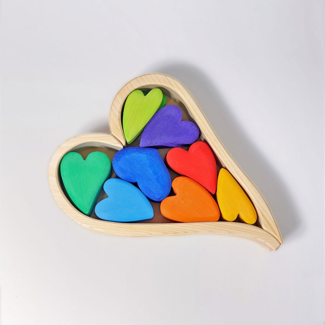 10177 Grimm's Building Set Rainbow Hearts