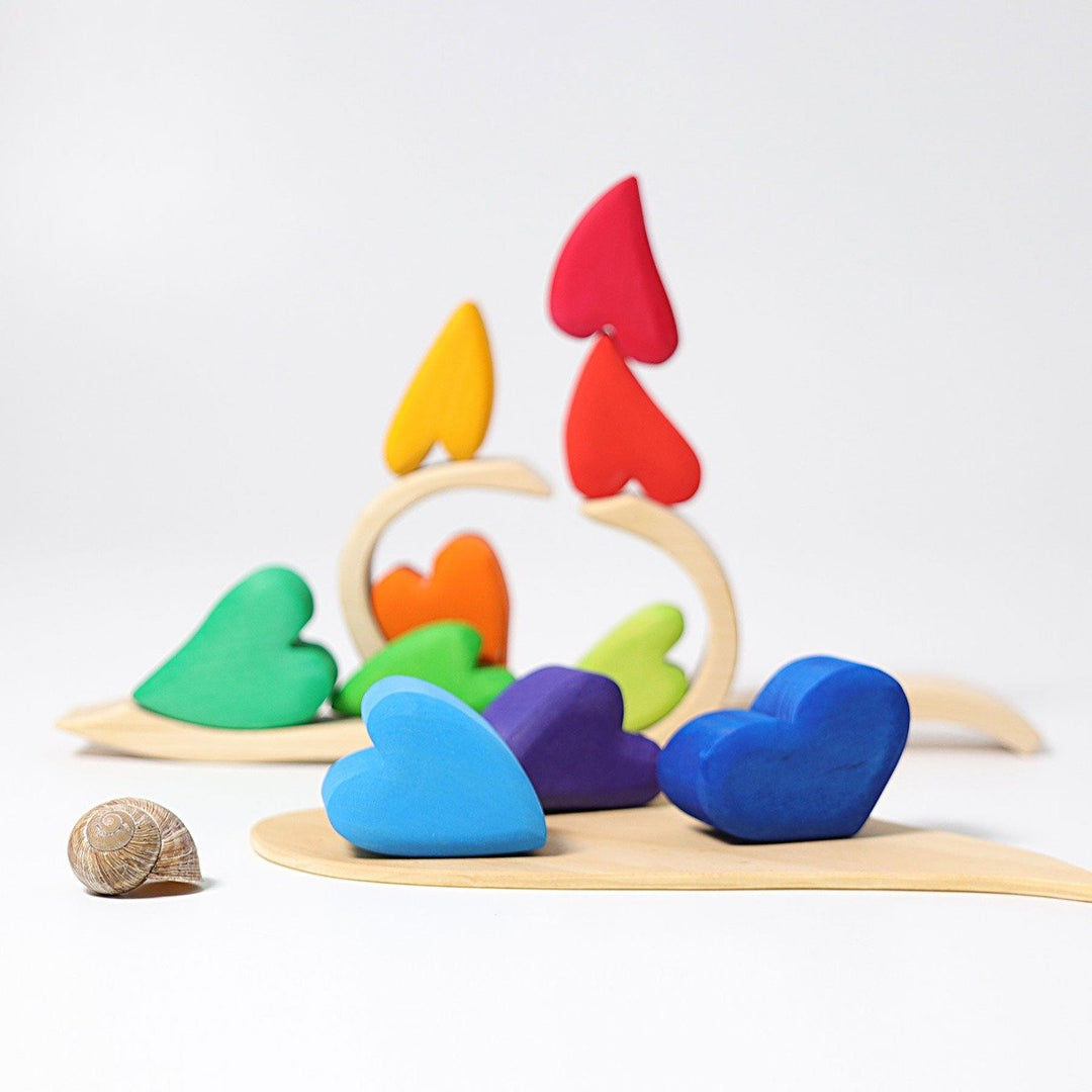 10177 Grimm's Building Set Rainbow Hearts