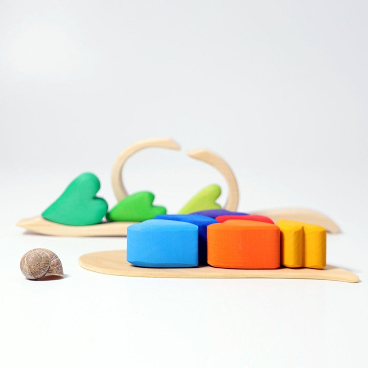 10177 Grimm's Building Set Rainbow Hearts