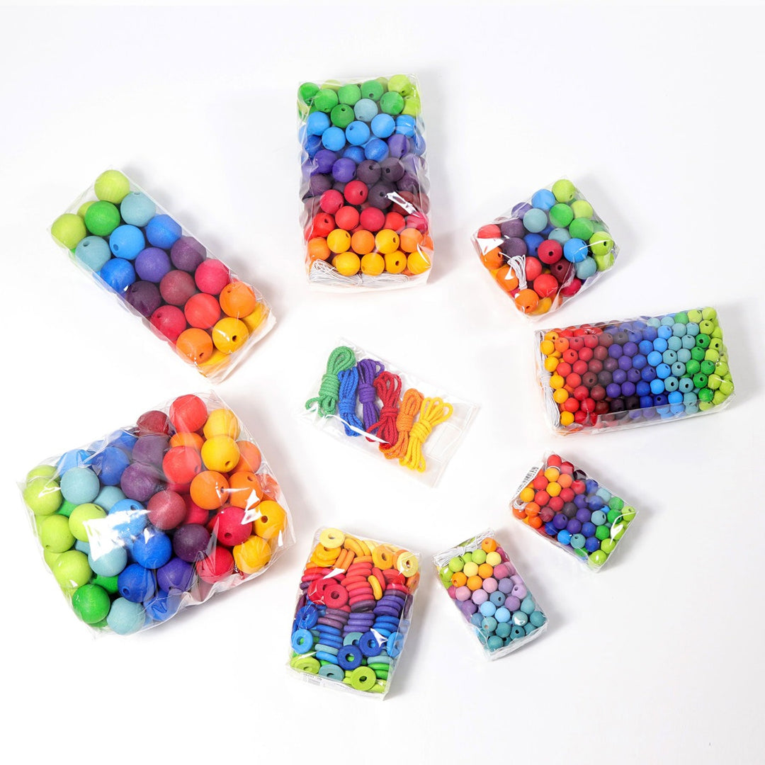 10220 Grimm's 60 Colored Beads 20mm