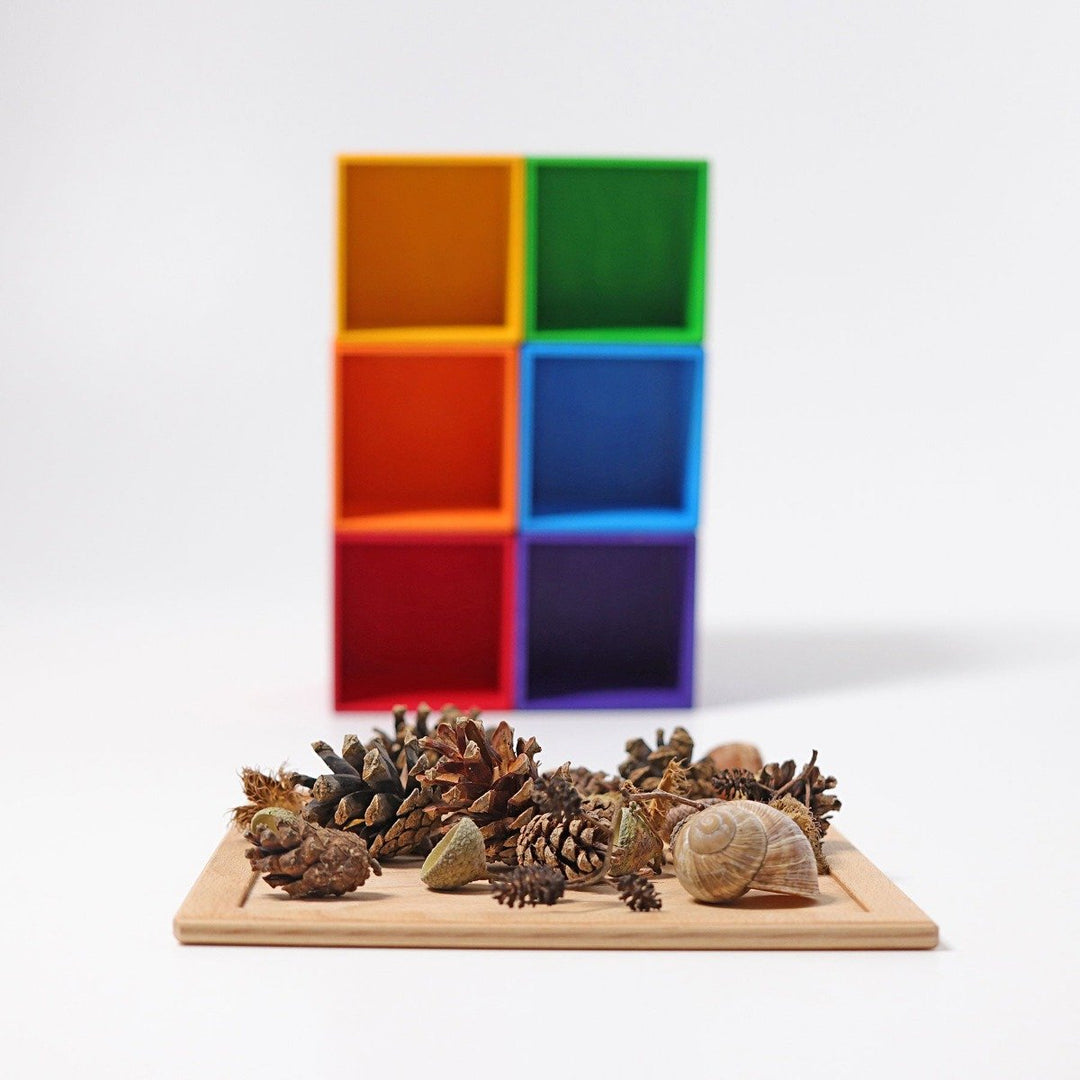 10298 Grimm's Rainbow Sorting Boxes Small