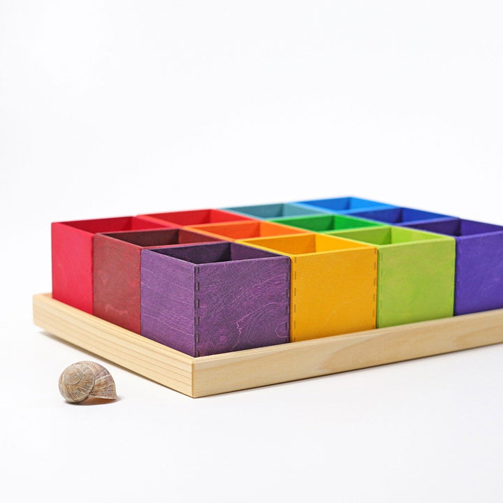 10299 Grimm's Rainbow Sorting Boxes