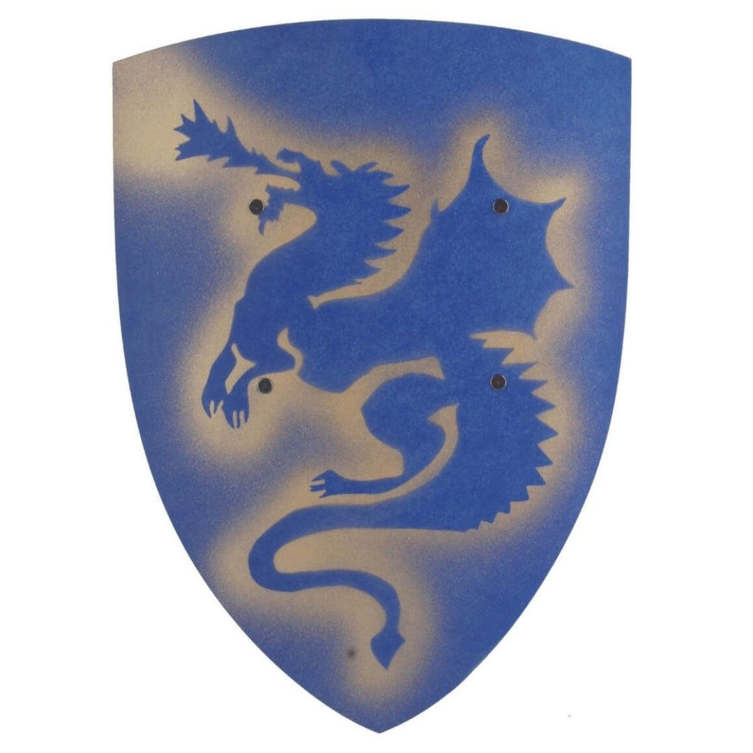 103 VAH Dragon Shield Blue and Gold