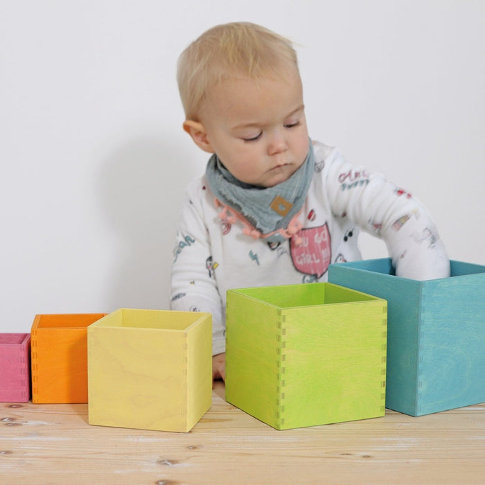 Baby stacking boxes hotsell