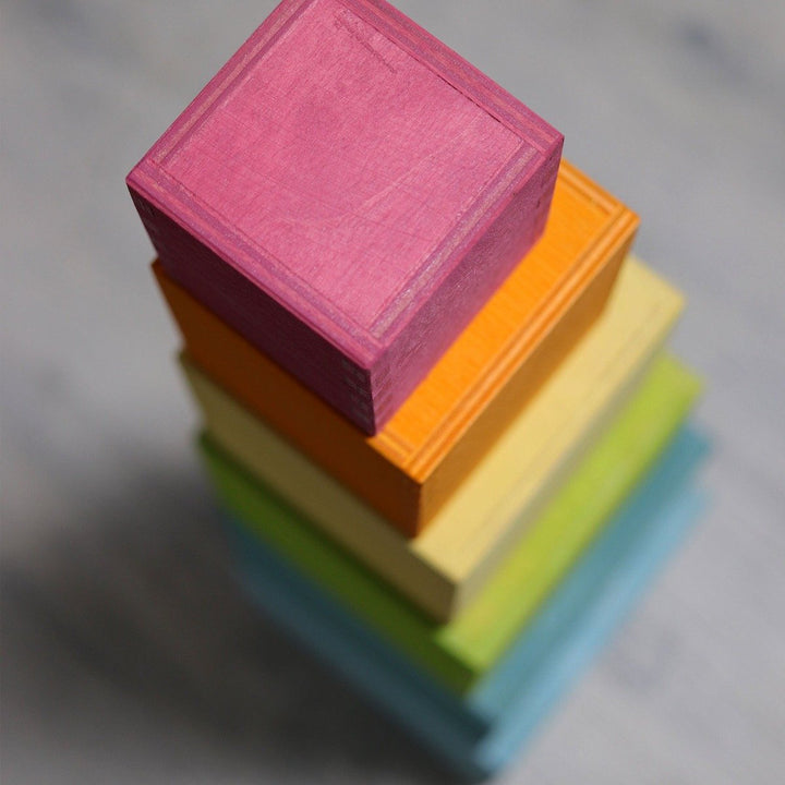 10369 Grimms Pastel Stacking Boxes