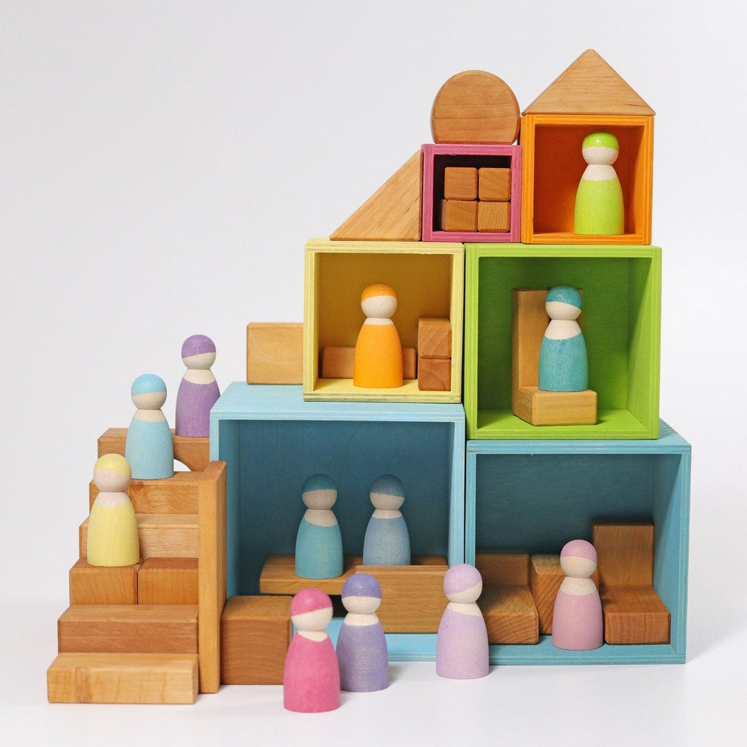 10369 Grimms Pastel Stacking Boxes