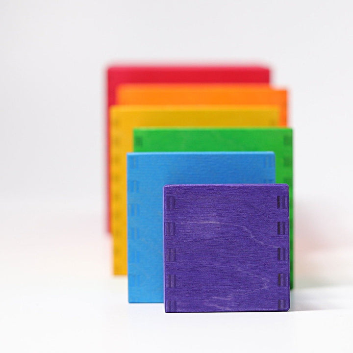 10370 Grimms Rainbow Stacking Boxes
