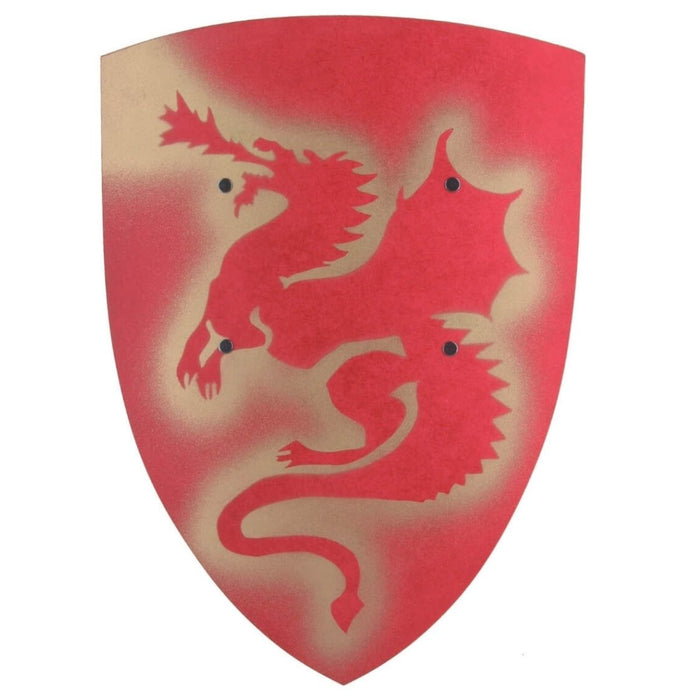 104 VAH Dragon Shield Red and Gold
