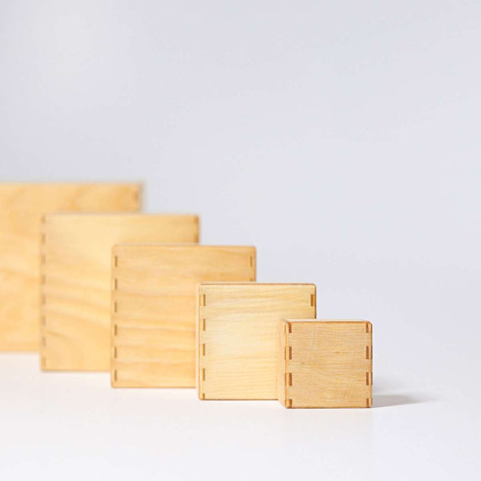 10550 Grimm's Small Stacking Boxes Natural