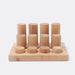 10573 Grimm's Stacking Game Small Natural Rollers