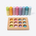 10574 Grimm's Stacking Game Small Pastel Rollers