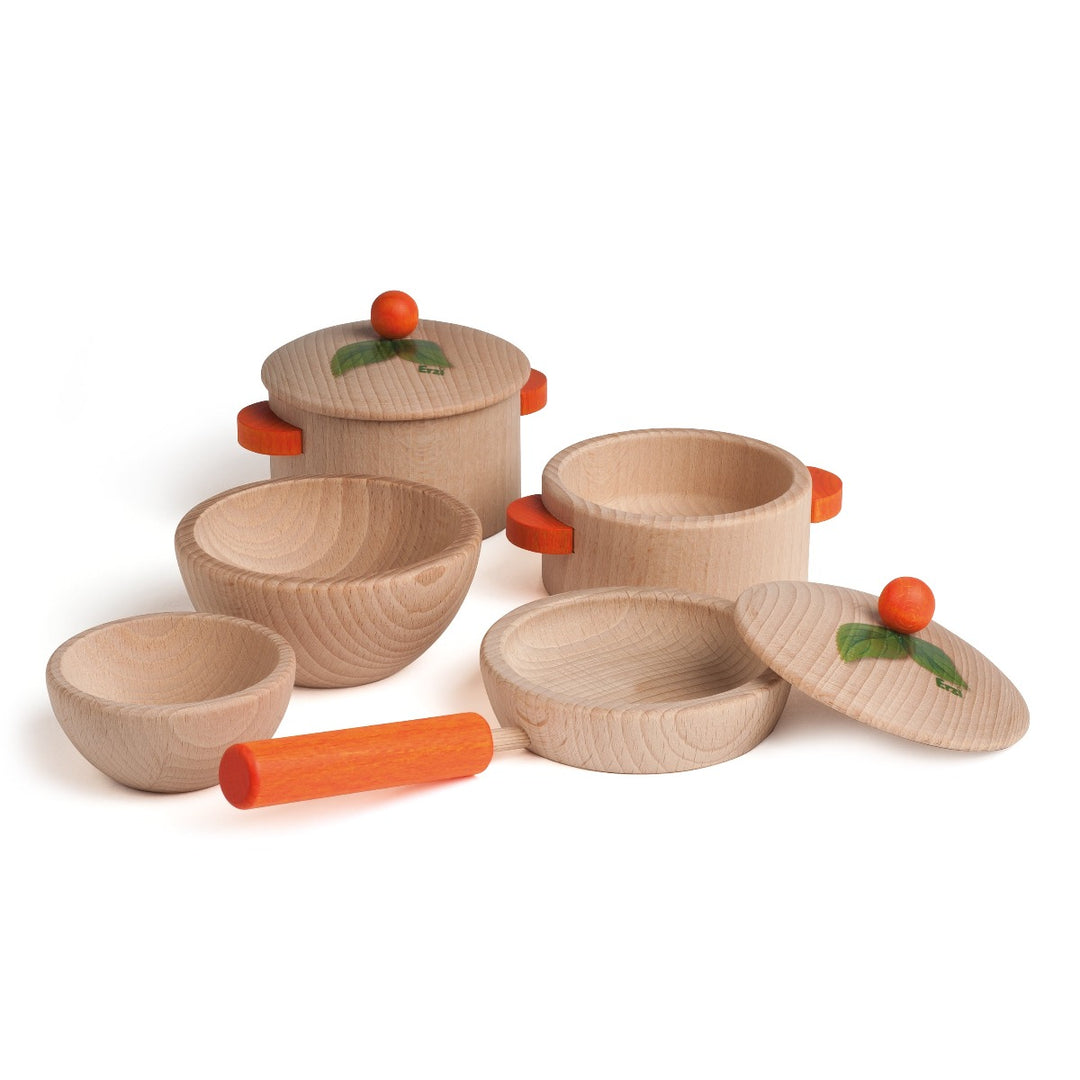 10659 Erzi Cookware Set Natural