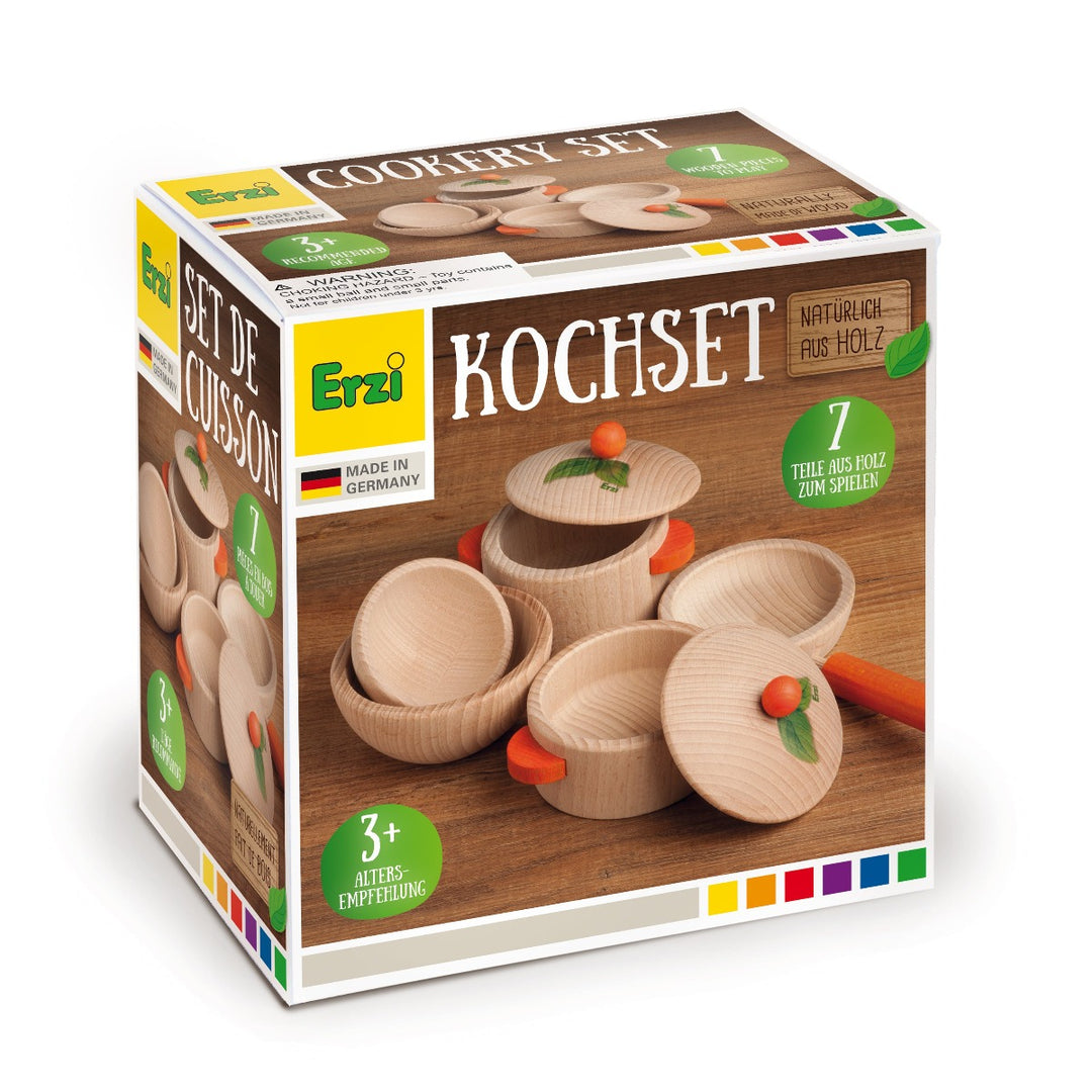 10659 Erzi Cookware Set Natural