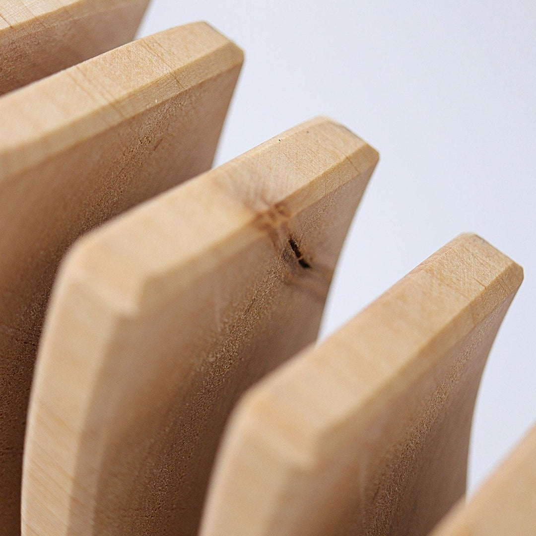10669 Grimms Large Natural Tunnel 12 pieces