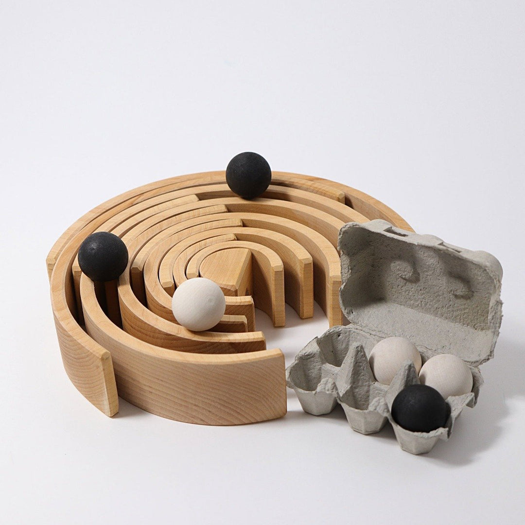 10669 Grimms Large Natural Tunnel 12 pieces