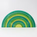 10672 Grimm's Rainbow Tunnel Forest Green Large 12 pieces
