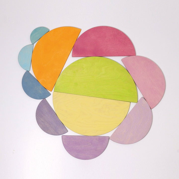 10674 Grimm's Pastel Semi Circles