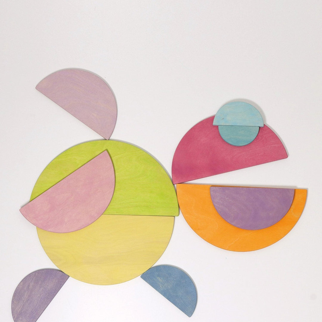 10674 Grimm's Pastel Semi Circles