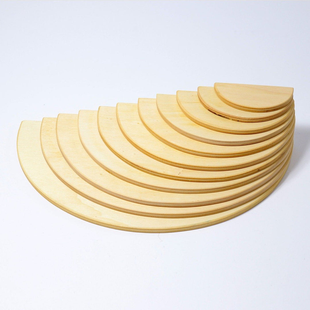 10676 Grimms Natural Semi Circles 11 pieces
