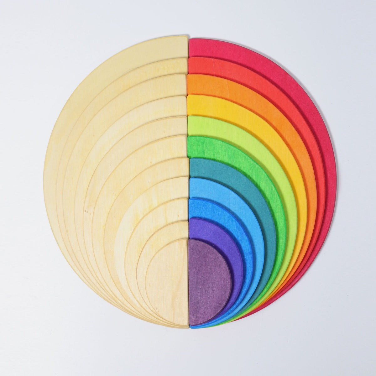 10675 Grimms Rainbow Semi Circle 11 pieces