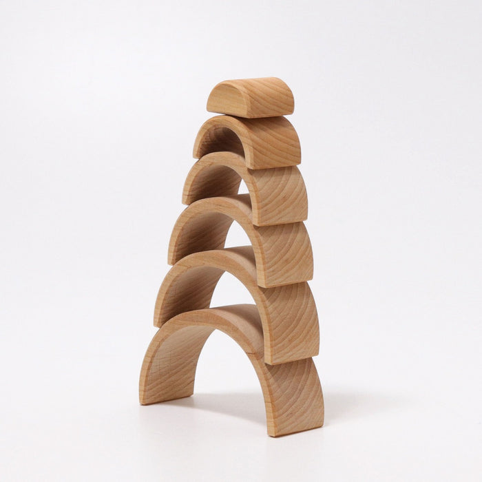 Natural shop wooden rainbow