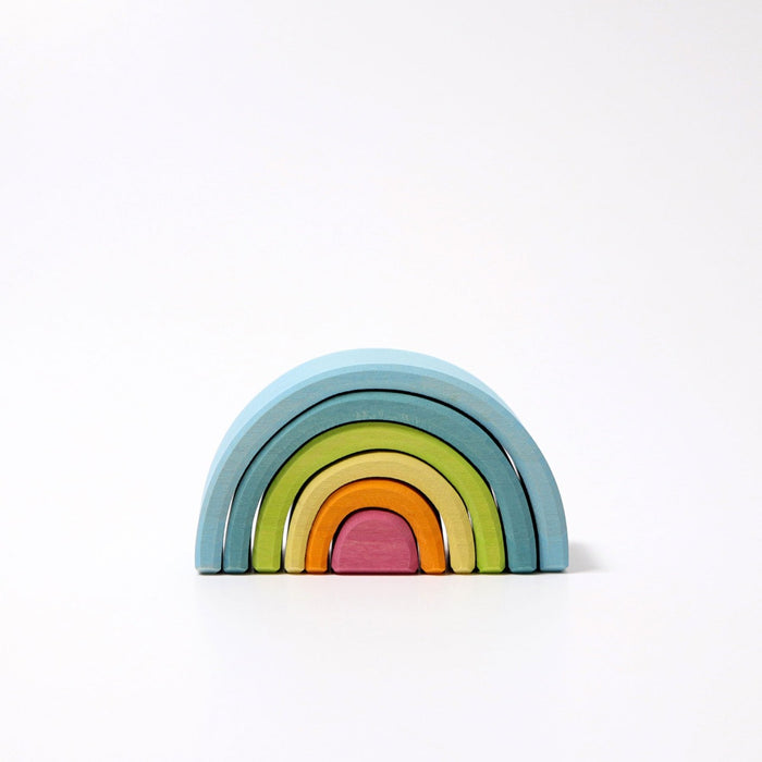 Grimm's Small Pastel Rainbow 6 pieces