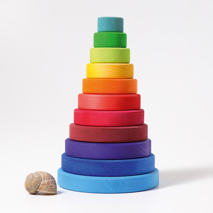 11000 Grimms Large Rainbow Conical Stacking Tower