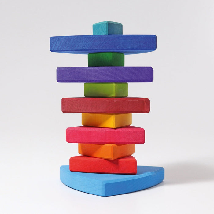 11030 Grimms Rainbow Triangle Stacking Tower