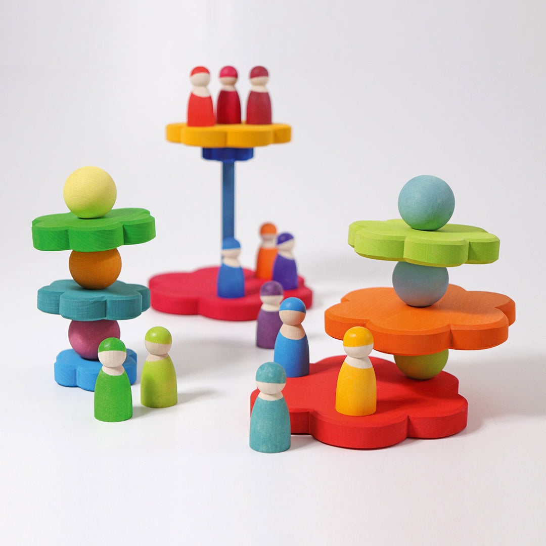 Grimm's Stacking Flower Rainbow
