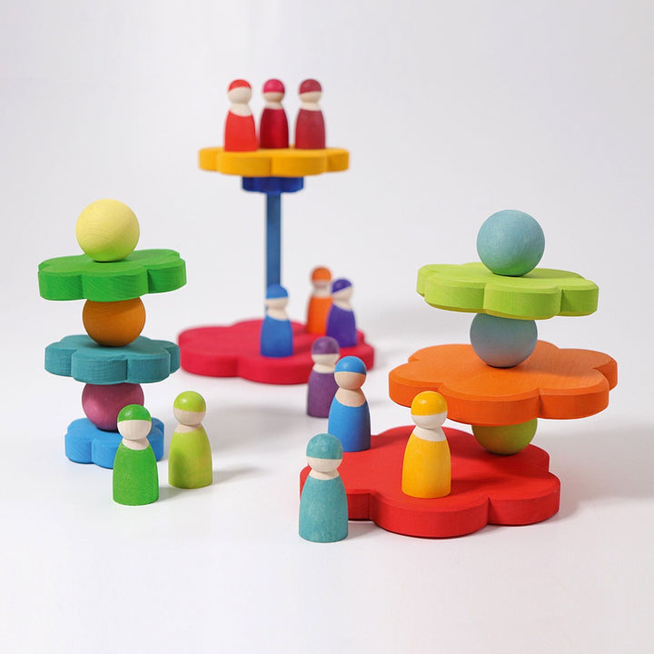 Grimm's Stacking Flower Rainbow