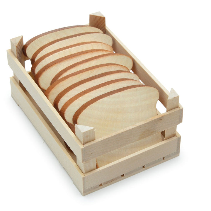 Erzi Slice of Toast Wooden Play Food for Children's Pretend Play from Australia