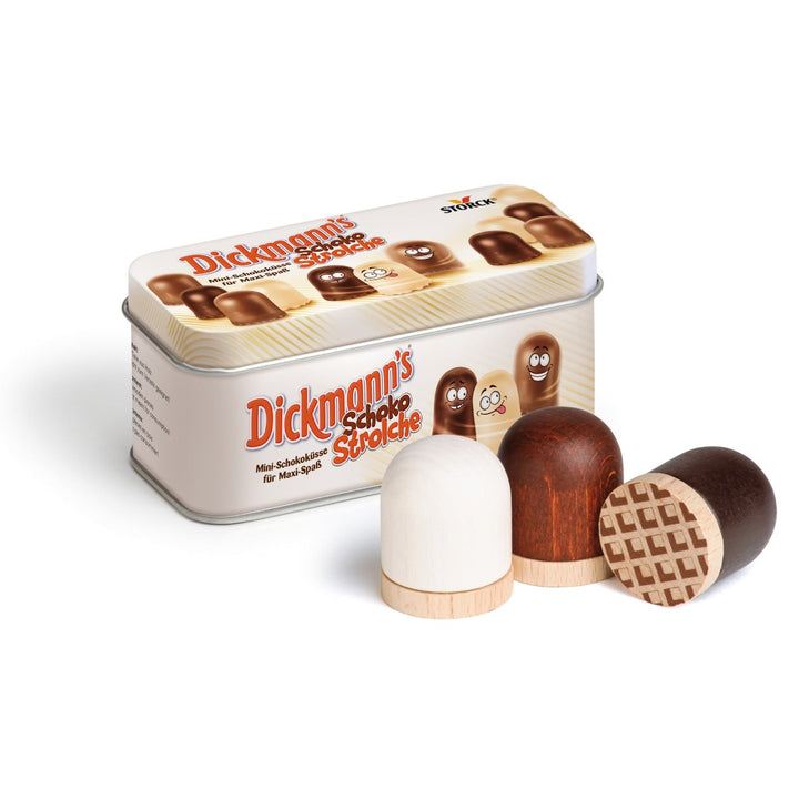 13083 Erzi Chocolate Covered Marshmallows in a Tin