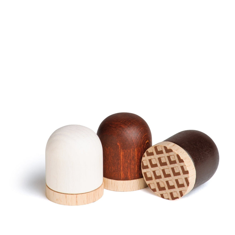 13083 Erzi Chocolate Covered Marshmallows in a Tin