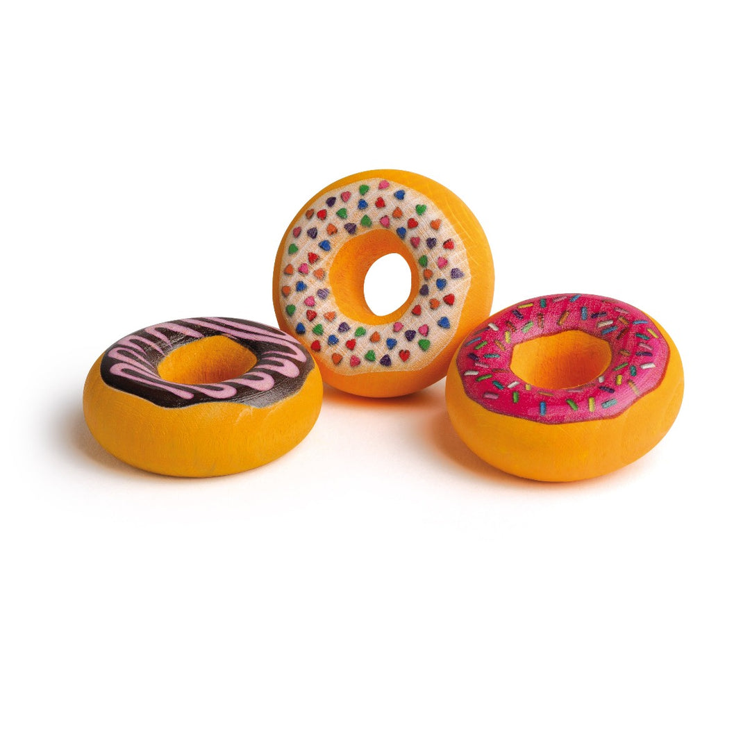 Erzi Doughnuts Wooden Play Food for Children's Pretend Play from Australia
