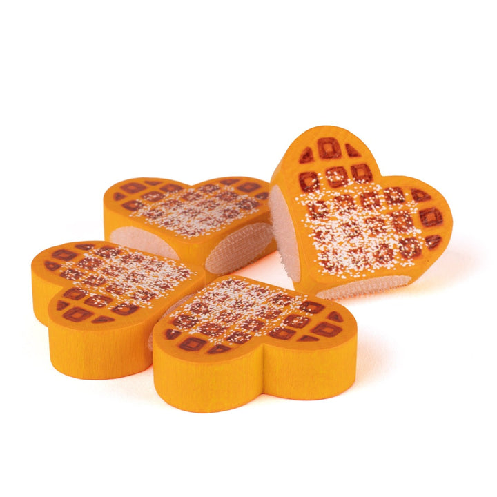 Erzi Waffles to Cut Wooden Play Food for Children's Pretend Play from Australia