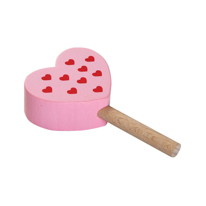 Erzi Ice Lolly Rasperry Wooden Play Food for Children's Pretend Play from Australia