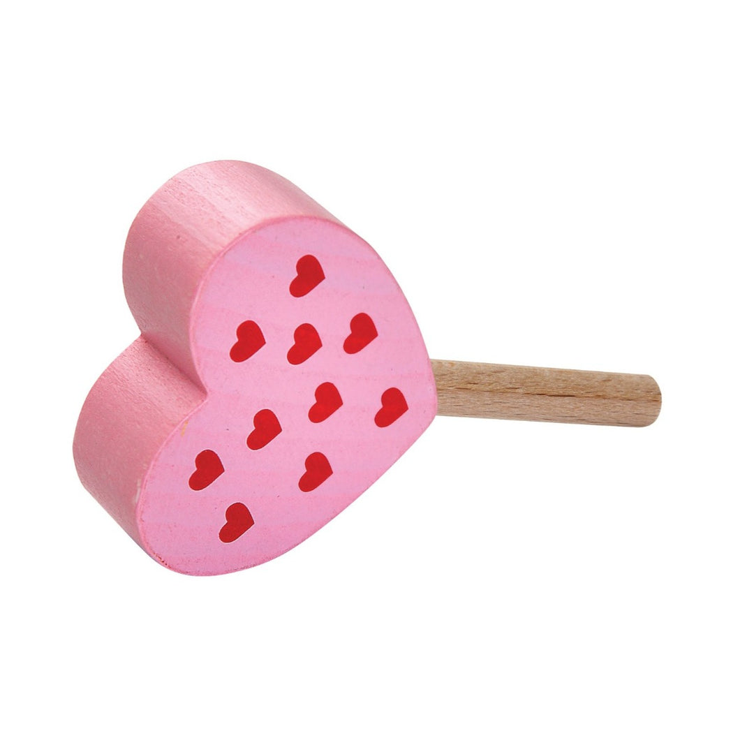 Erzi Ice Lolly Rasperry Wooden Play Food for Children's Pretend Play from Australia