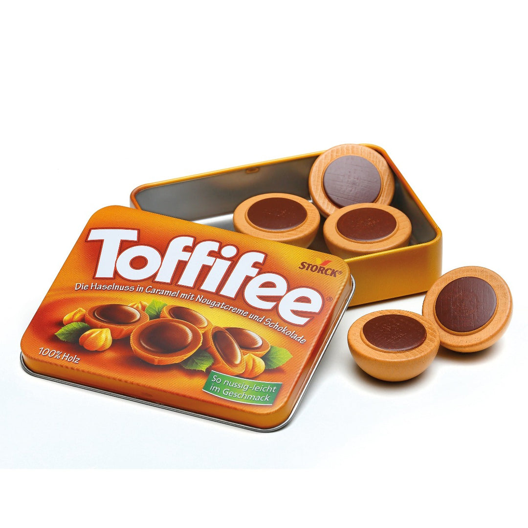 14376 Erzi Chocolate Filled Caramels in a Tin