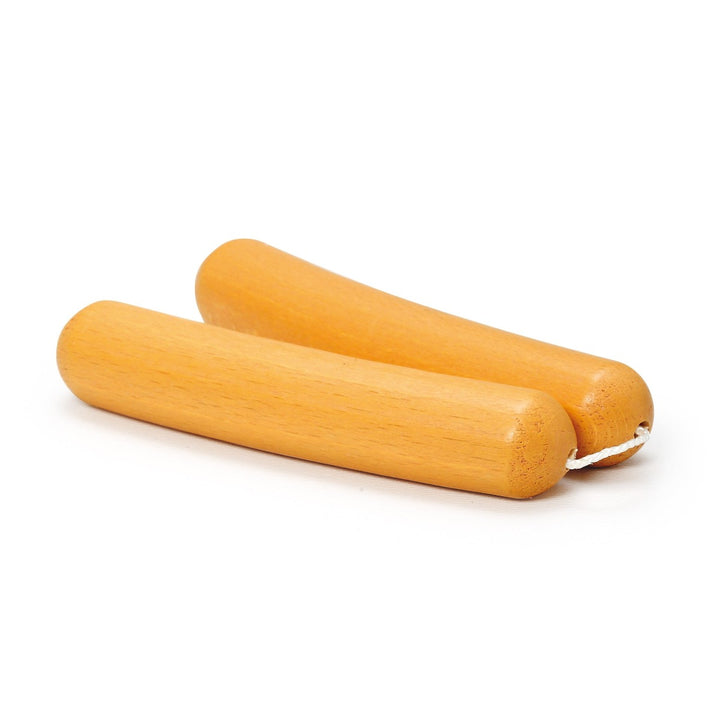 Erzi Pair of Wiener Sausages Wooden Play Food for Children's Pretend Play from Australia