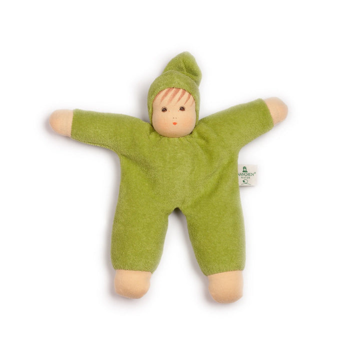 151047 Nanchen Natur Cuddle Me Doll Green