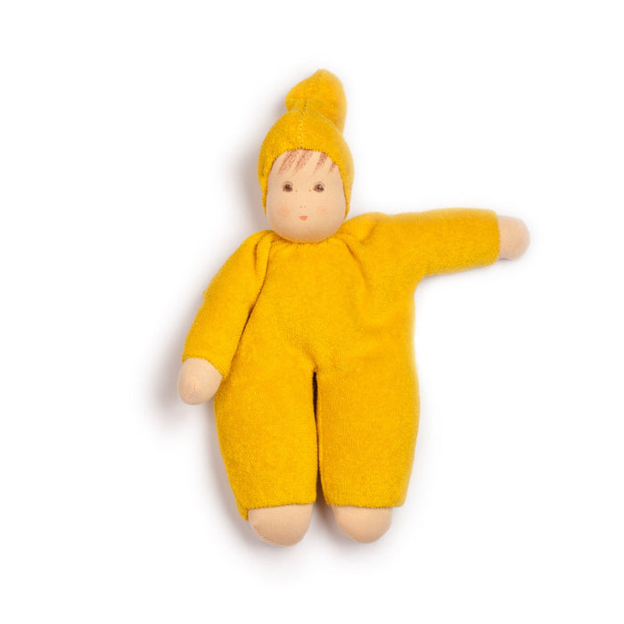 151049 Nanchen Natur Cuddle Me Doll Yellow