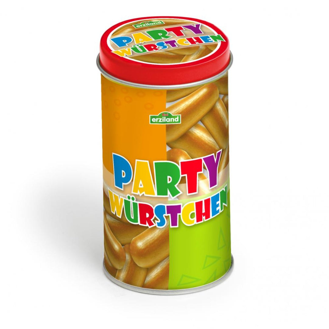 Erzi Party Sausages in a Tin Wooden Play Food for Children's Pretend Play from Australia