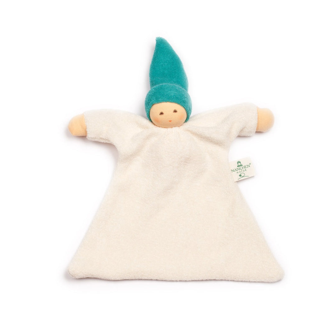Nanchen Baby Comforter Waldorf Doll Nuckel Turquoise from Australia