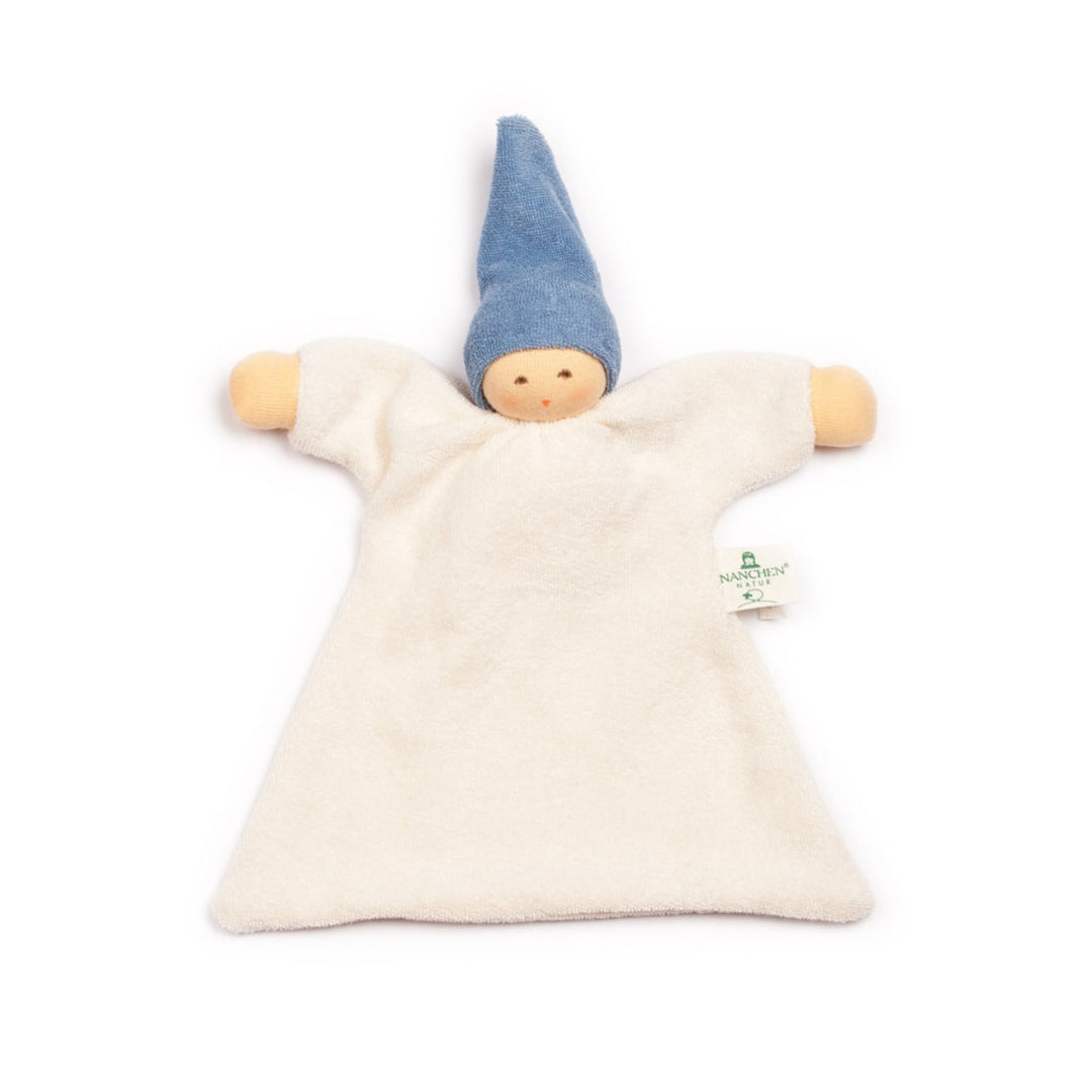Nanchen Baby Comforter Waldorf Doll Nuckel Blue from Australia
